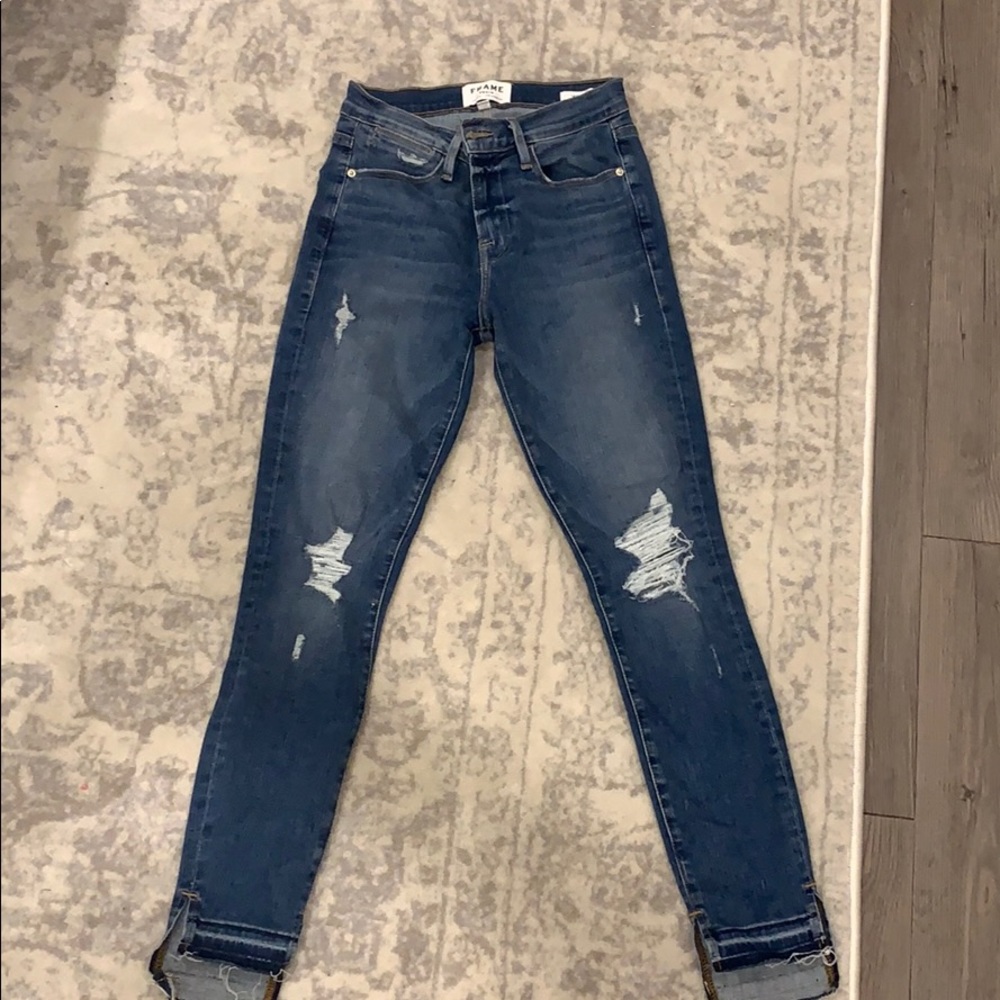 Frame Le High Rise Skinny